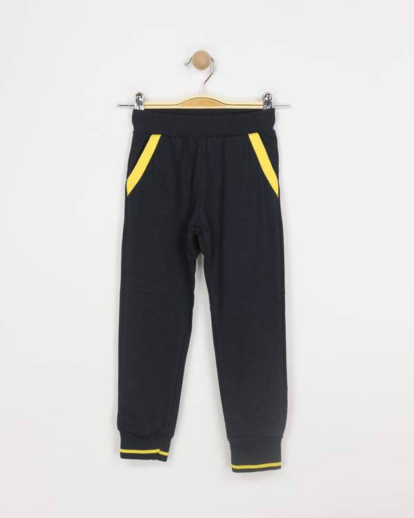 Picture of PB31101 BOYS NAVY BLUE JOGGING PANTS